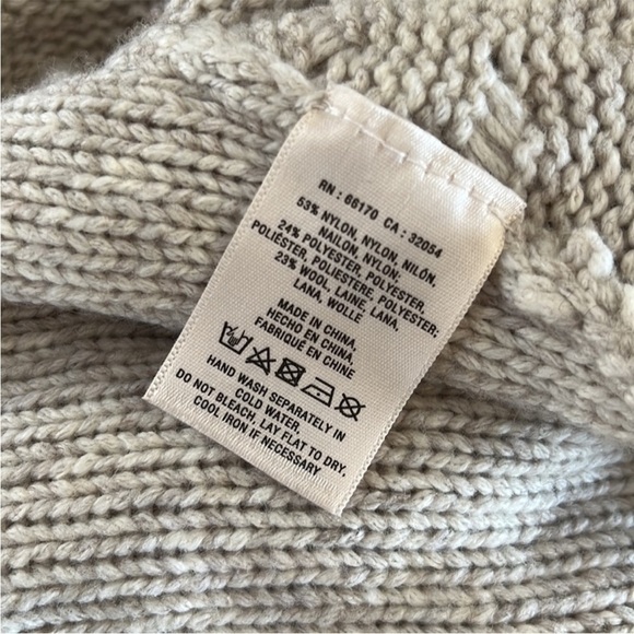 Anthropologie Angel Of The North Anais Wool Blend Cardigan Sweater - Picture 11 of 12